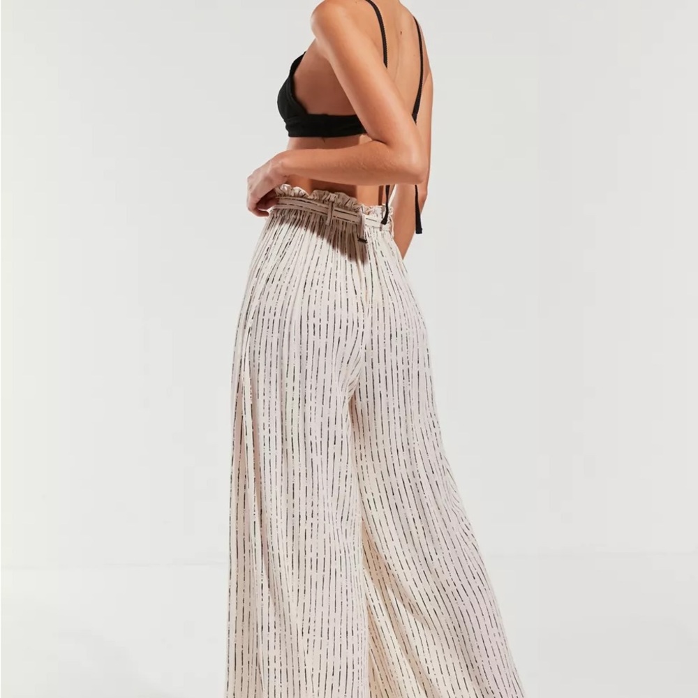 Billabong Happy Dance Striped Palazzo Pant
